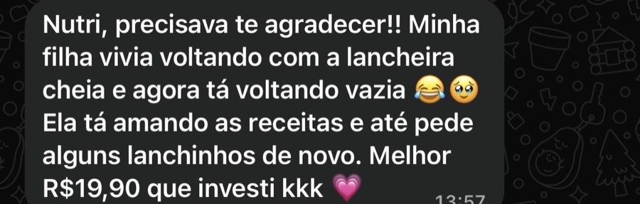 Conversa de apoio no WhatsApp